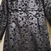 پالتو پاییزه دورو چرم مزونی سایز38 و40 قیمت 1500