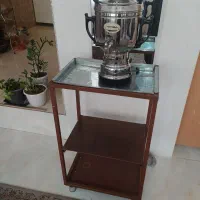 سماور گازی همراه با میز سماور