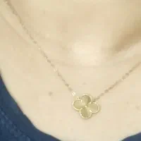 گردنبند ونکلیف طلا