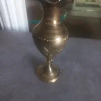گلدان برنجی قدیمی