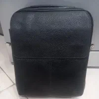 کیف چرم طبیعی اصل، دستی و دوشی،کاملاً نو