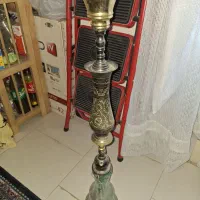 قلیان سلطنتی یه متر و ده سانت قدیمی