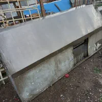 هود صنعتی همه استیل در حد نو ۱۹۵ در ۹۰ قد ۵۰ سانت