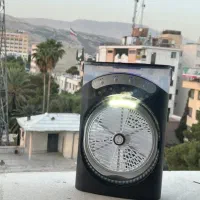 پنکه شارژی مدل باطری خور