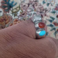 انگشتر نقره کلکسیونی  با قدمت بالا