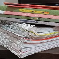 تعدادی جزوه و کتاب دهم و یازدهم