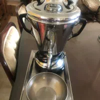سماور تمام اتوماتیک پلان با جام و سینی