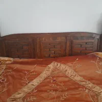 تخت خاب دو نفره چوب روس
