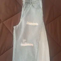 شلوار شافل بگ یخی دخترانە