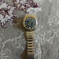 ساعت کوکی قدیمی طلایی