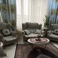ست کامل مبلمان و میز غذا خوری طرح انگلیسی