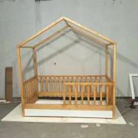 تخت کلبه مونته سوری چوبی