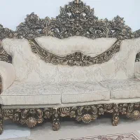 مبل استیل با جلو مبلی