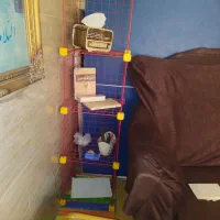 قفسه مشبک فلزی پنج طبقه