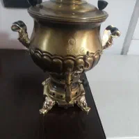 سماور گازی برنجی