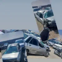 پراید تصادفی