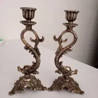 شمعدان برنز برنجی