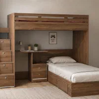 تخت دوطبقه و چندمنظوره کودک و نوجوان / تولیدی