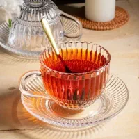۲دست استکان نعلبکی خارجی آکبند