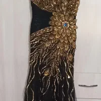 لباس مجلسی زنانه کار شده