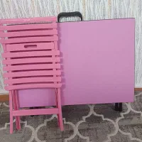 میز تحریر کودک تاشو وعروسک