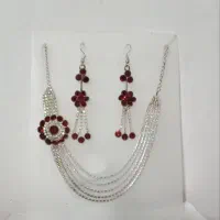 ست گردنبند و گوشواره