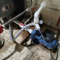 نصب پمپ اب و مخزن و تعمیرات ولوله کشی