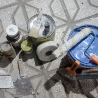 وسایل نقاشی در حد نو