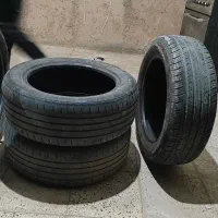 لاستیک ۲۰۵/۵۵ سایز ۱۶ مناسب ماشین نیمه شاسی(جک و..