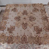 رومیزی کار شده  دانتل هندی