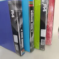 کلاسور 4حلقه در 10رنگ درهر کارتن .