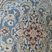 فرش دستباف گل ابریشم
