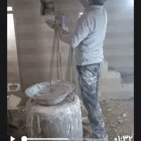 بنای ساختمان دیوارکشی کاشی