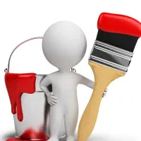 استخدام نقاش برای لوازم کامپیوتری