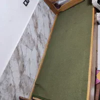 تخت یکنفره چوب گردو