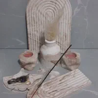 اکسسوری، دکوری، گلدان مراکشی، زیرسیگاری سنگ مصنوعی