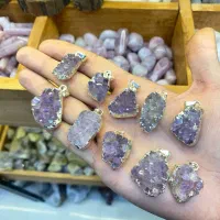 گردنبند آمیتیست طبیعی ایران