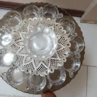 استکان  و نعلبکی  فرانسوی  قدیمی