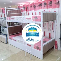 تحت خواب دو طبقه حاجی پور(تختخواب۲دوطبقه)تشک مرسدس