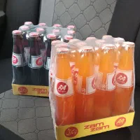 لیموناد نوشابه شیشه زم زم و فروتلند