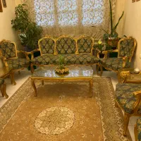 مبلمان استیل و نهارخوری و بوفه ست