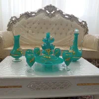 سرویس کریستال فیروزه ای