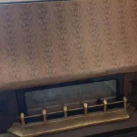 بخاری بزرگ شومینه سنگی