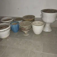 گلدان سفالی