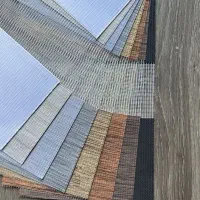 پرده زبرا اداری شیدکرکره فلزی چوبی چاپی فاکتوررسمی