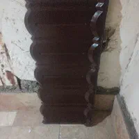پرچین قهوه‌ای سوخته وقرمز