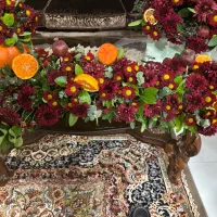 گل آرایی یلدایی|گل و گیاه طبیعی|شهرکرد, |دیوار