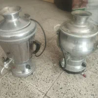 دو عدد سماور برقی برنز