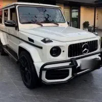 بنز G63 گذر موقت ۱۳۹۵ سفید