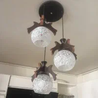 لوستر آشپزخانه و تعدادی لوازم منزل